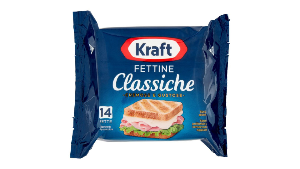 Kraft Fettine Classiche 14 Fette 350 g