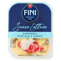 Fini Senza Lattosio Girasoli Robiola e Speck 250 g