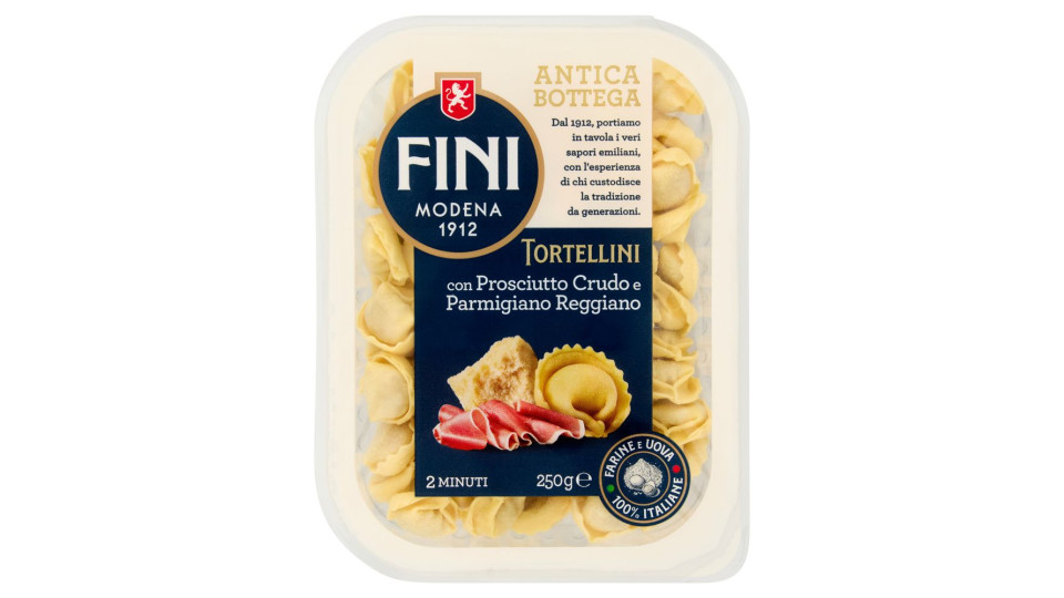 Fini Antica Bottega Tortellini con Prosciutto Crudo e Parmigiano Reggiano 250 g