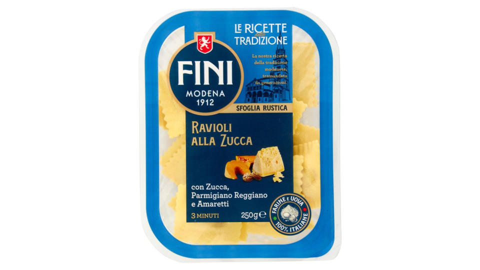 Fini Le Ricette della Tradizione Ravioli alla Zucca 250 g