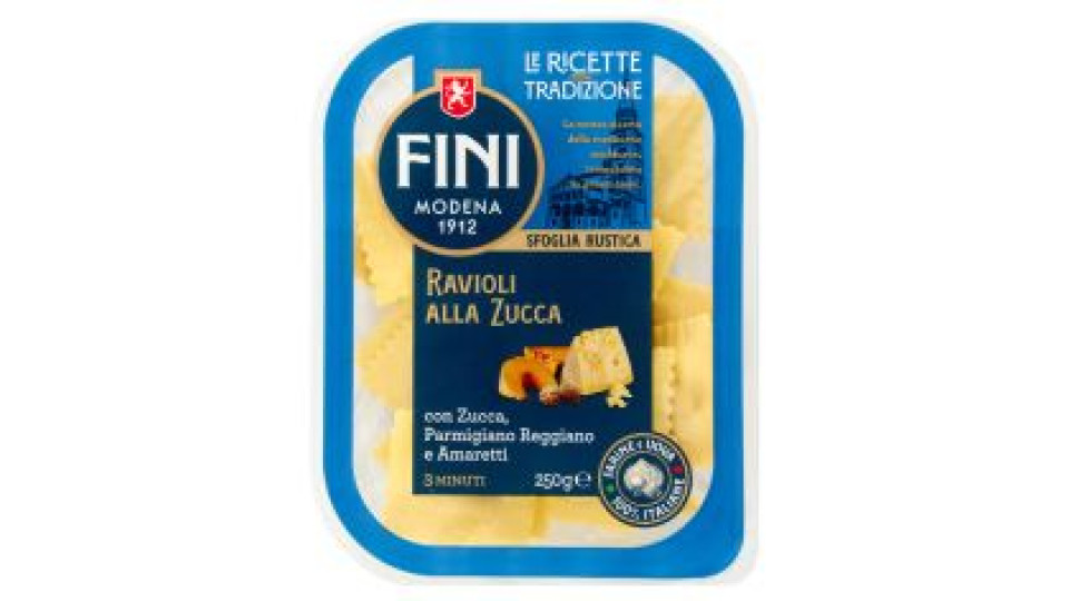 Fini Le Ricette della Tradizione Ravioli alla Zucca 250 g