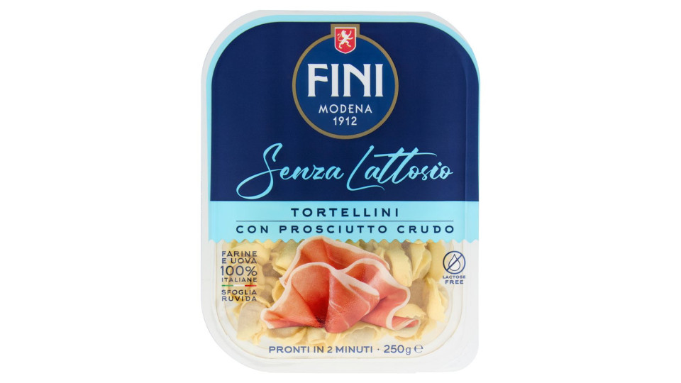 Fini Senza Lattosio Tortellini con Prosciutto Crudo 250 g
