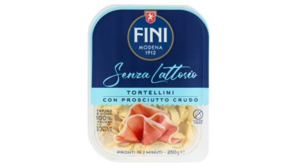 Fini Senza Lattosio Tortellini con Prosciutto Crudo 250 g