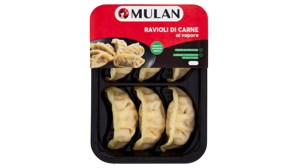 Mulan Ravioli di Carne al vapore 120 g