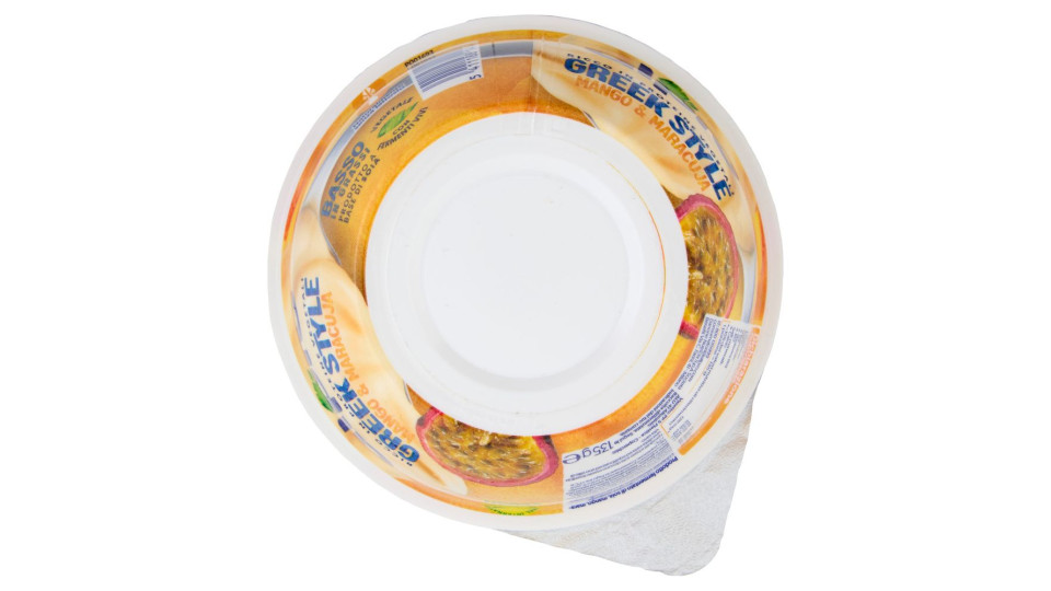 ALPRO GREEK STYLE, Alternativa Vegetale allo Yogurt, Mango&Maracuja,Naturalmente Senza Lattosio,135g