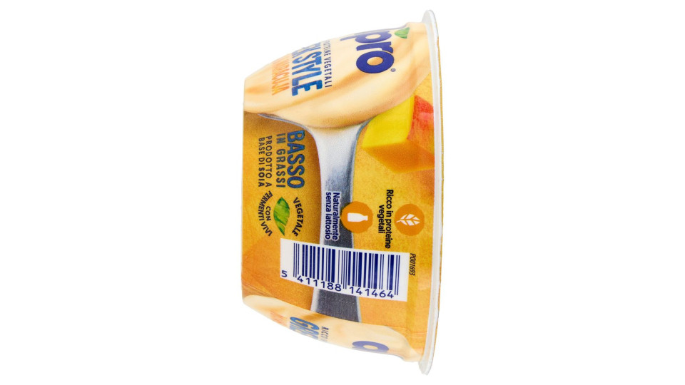 ALPRO GREEK STYLE, Alternativa Vegetale allo Yogurt, Mango&Maracuja,Naturalmente Senza Lattosio,135g