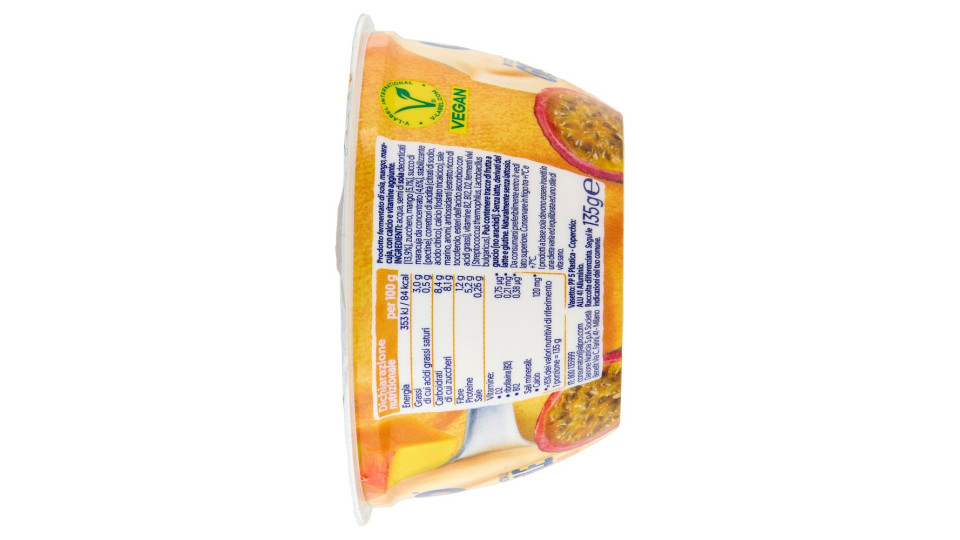ALPRO GREEK STYLE, Alternativa Vegetale allo Yogurt, Mango&Maracuja,Naturalmente Senza Lattosio,135g