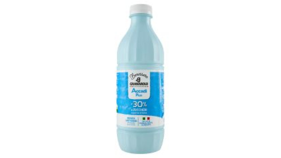 Granarolo Benessere Accadì Plus -30% di Zuccheri Senza Lattosio da Latte Parzialmente Scremato 1 L