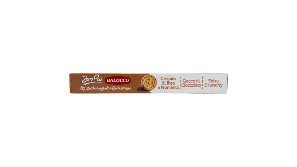 Balocco ZeroPiù Cioccolato & Crispies di Riso e Frumento 6 x 35 g