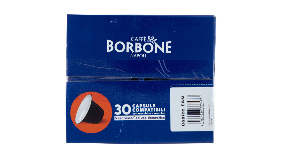 Caffè Borbone Miscela Decisa Capsule Compatibili Nespresso* ad uso domestico 30 x 5 g