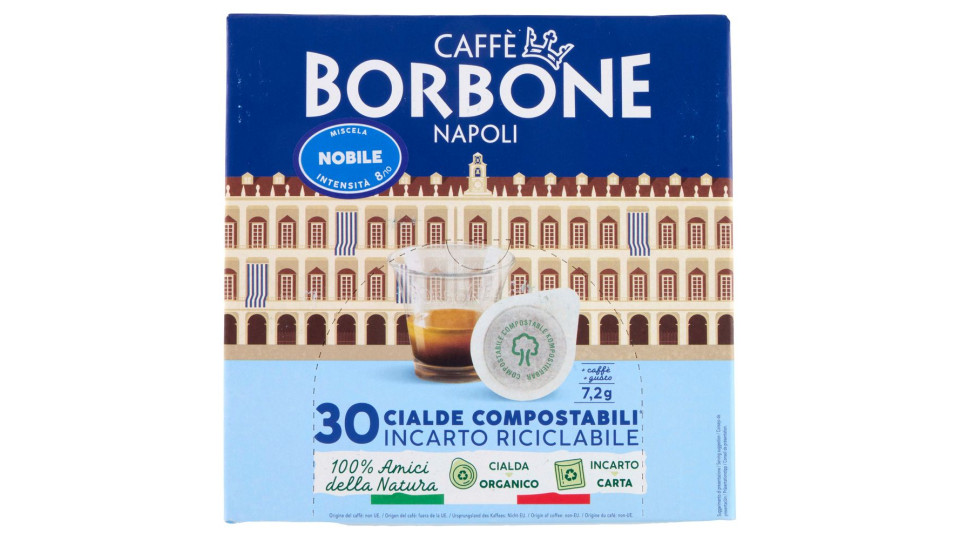 Caffè Borbone Miscela Nobile Cialde Compostabili* 120 x 7,2 g