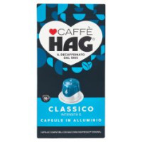 Caffè HAG Classico 6- 30 Capsule Caffè Compatibili con Macchine Nespresso*® Original 156g