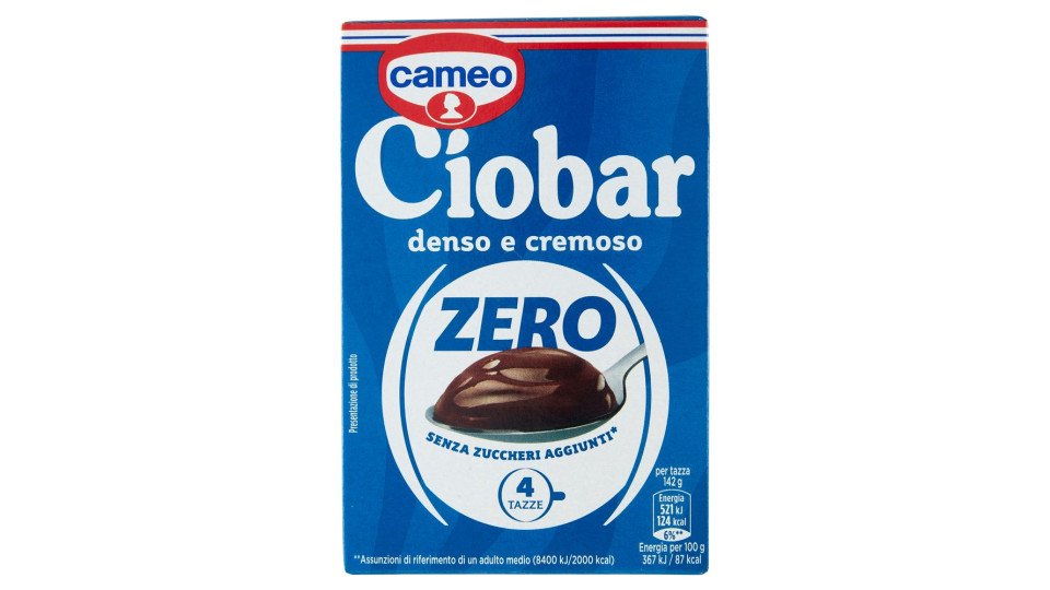 cameo Ciobar Zero 4 x 19 g