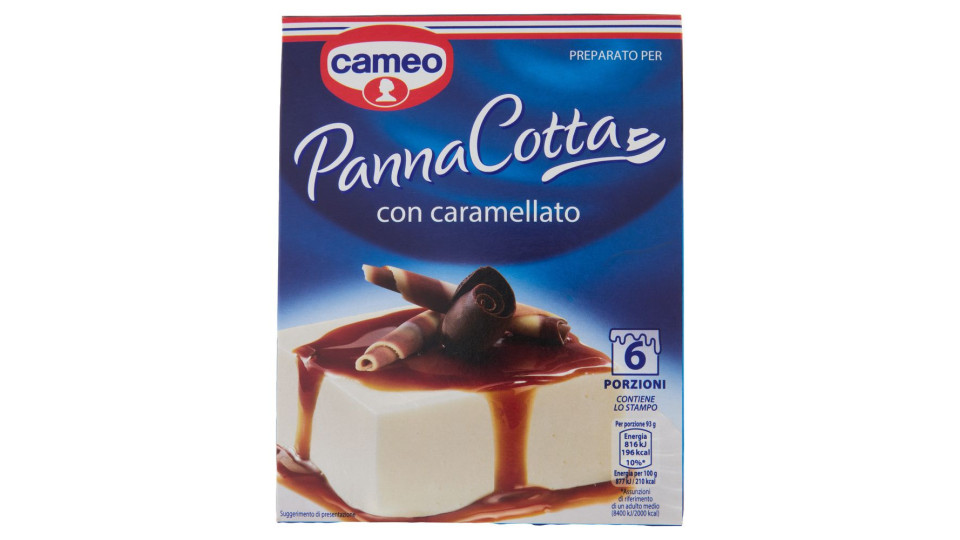 cameo Preparato per Panna Cotta con caramellato 97 g