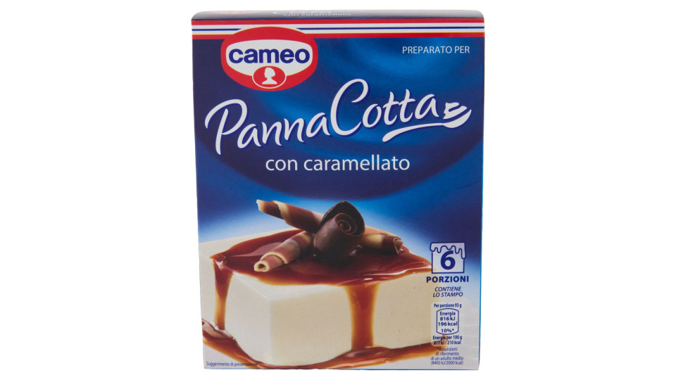 cameo Preparato per Panna Cotta con caramellato 97 g