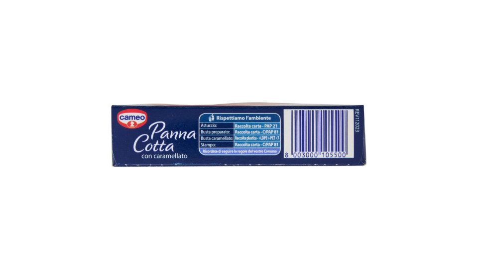 cameo Preparato per Panna Cotta con caramellato 97 g