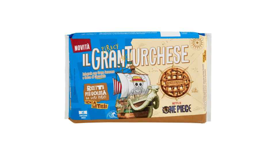 Colussi il GranTurchese Integrale con Grano Saraceno e Gocce di Cioccolato One Piece 340 g