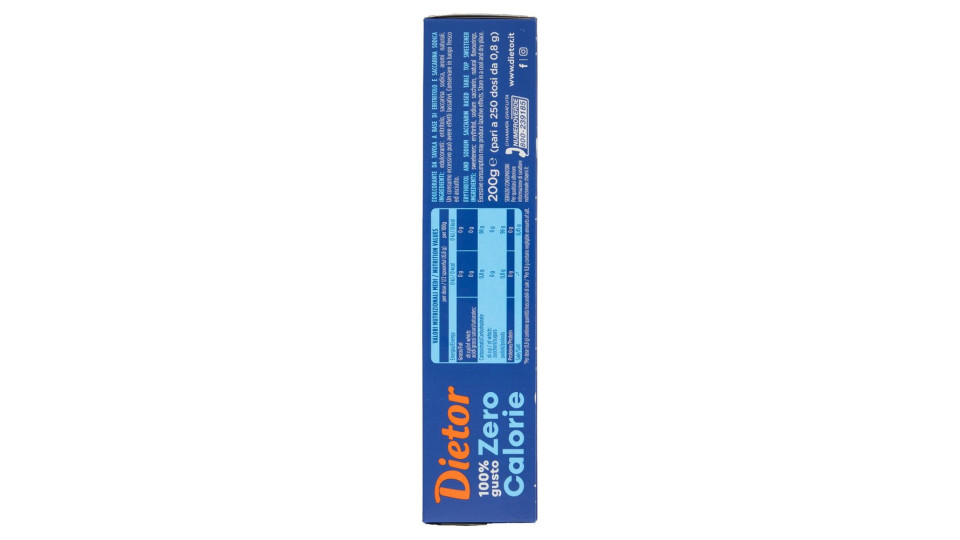 Dietor Zero Calorie Buste 2 x 100 g