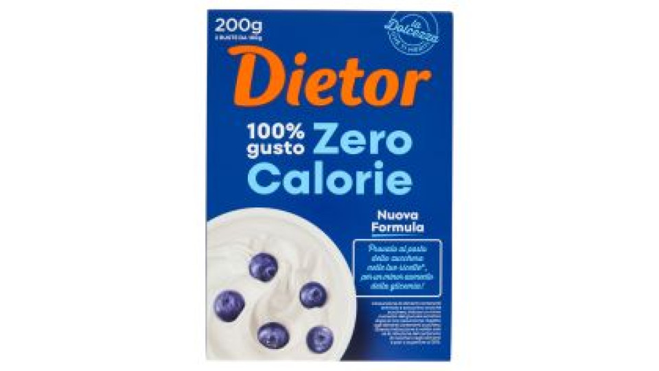Dietor Zero Calorie Buste 2 x 100 g