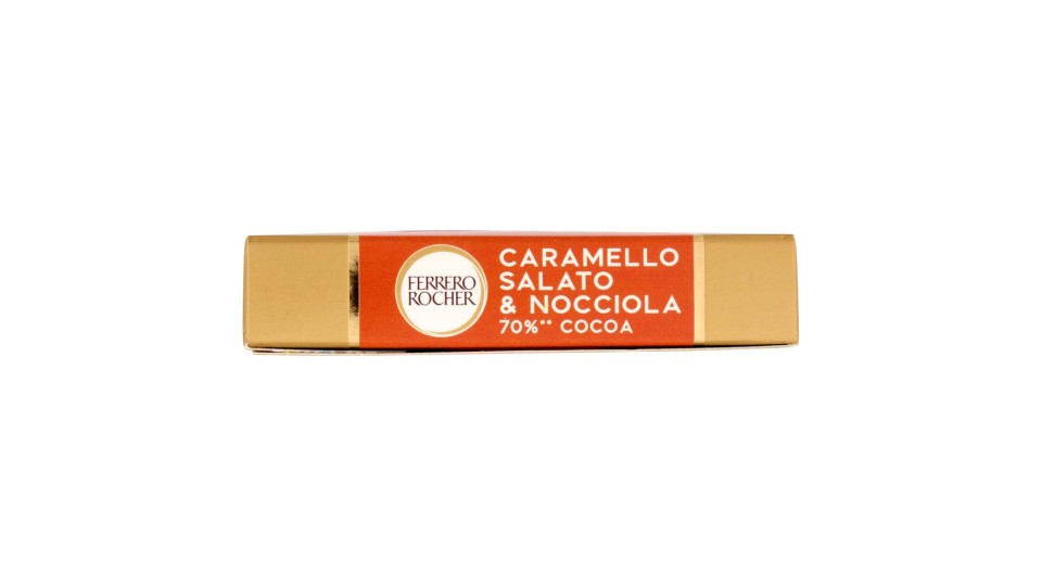 Ferrero Rocher Caramello Salato & Nocciola 70%** Cocoa Extra Fondente 90 g