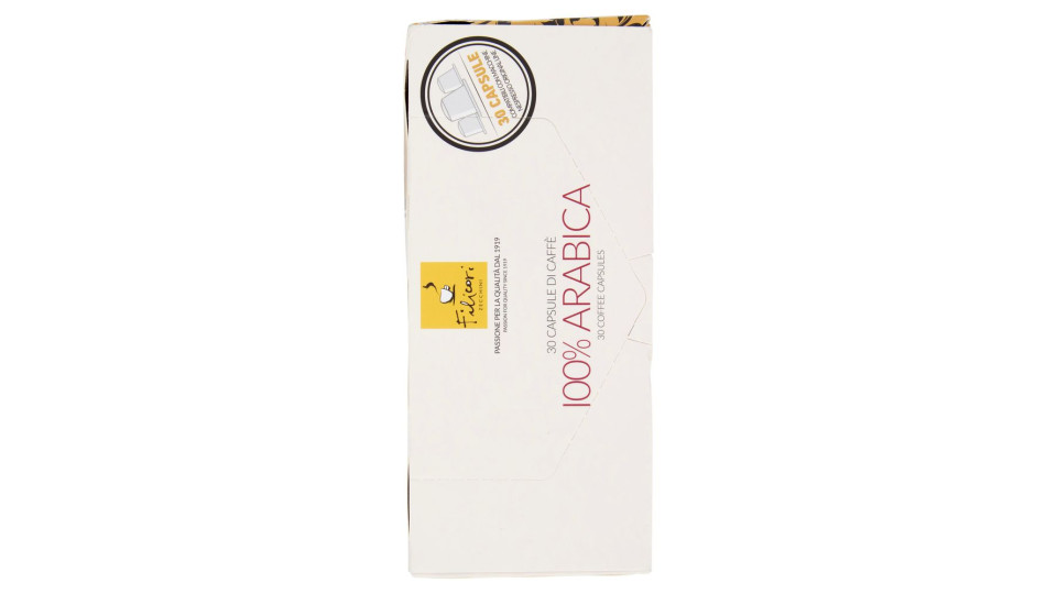 Filicori Zecchini 30 Capsule di Caffè 100% Arabica Compatibili con Nespresso Original Line 30 x 5,5g
