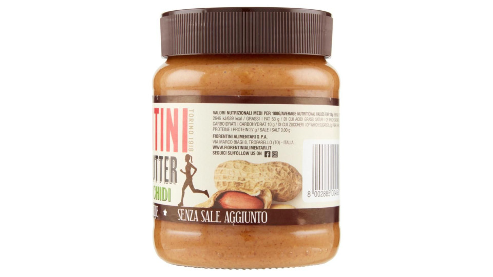 Fiorentini Peanut Butter 100% Arachidi 350 g