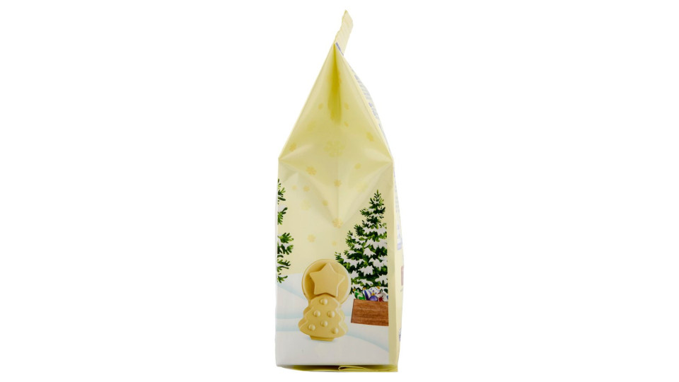 GALAK Festive Friends Personaggi di Cioccolato Bianco e Cereali Sacchetto 147g