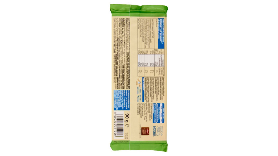 Galak PoPri Tavoletta Cioccolato Bianco con Cereali 90g