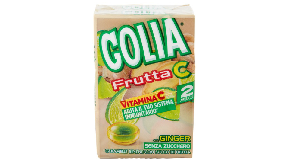 Golia Frutta C con Ginger 2 x 46 g