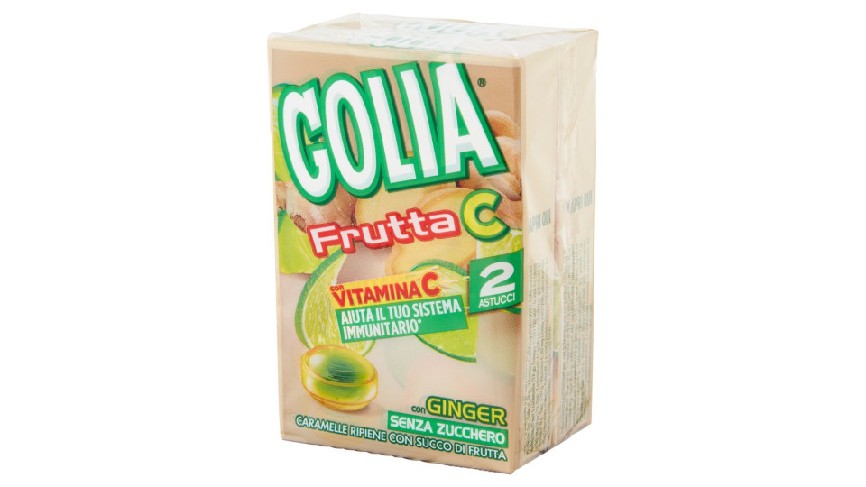 Golia Frutta C con Ginger 2 x 46 g