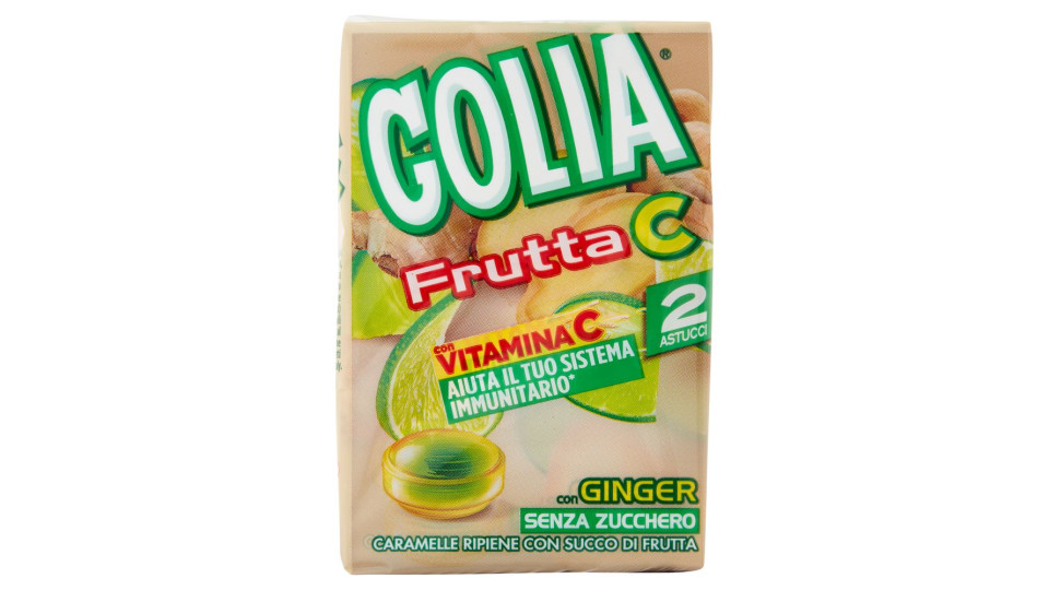 Golia Frutta C con Ginger 2 x 46 g