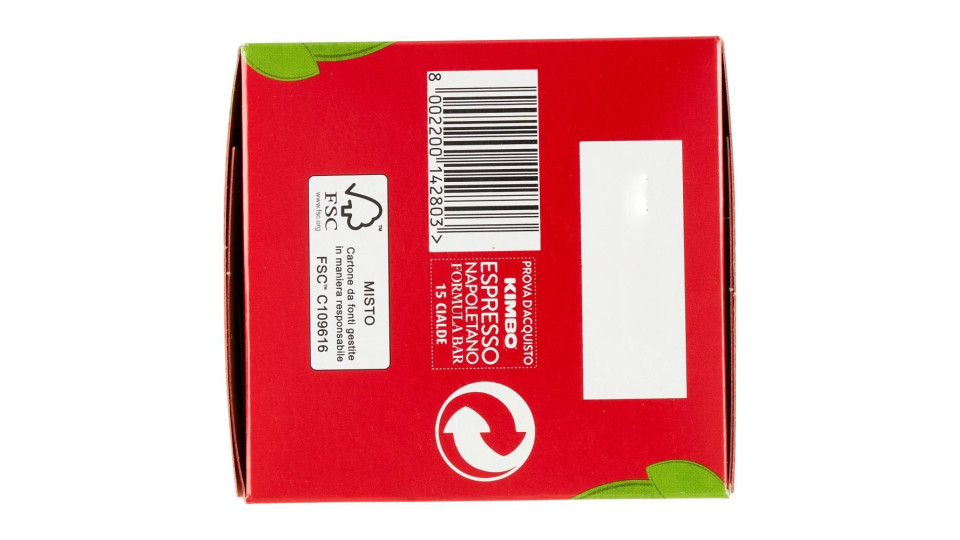 Kimbo Espresso Decaf Formula Bar 15 Cialde Compostabili* 109.5 g