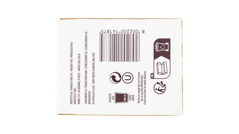Kimbo Macinato Fresco Capsule Compatibili con Macchine Nespresso* Original 30 x 5,5 g