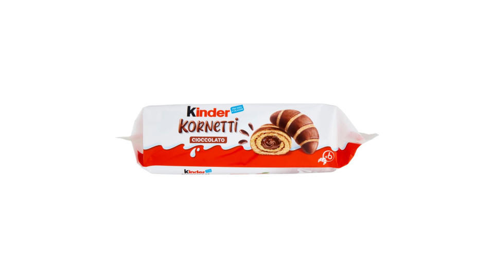 kinder Kornetti Cioccolato 6 x 45 g