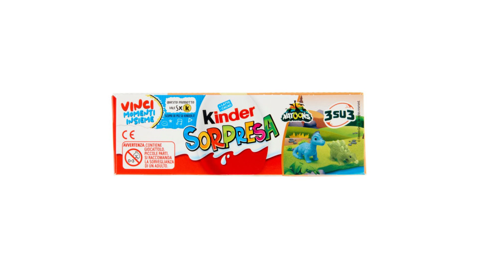 Kinder Sorpresa Natoons 3 x 20 g