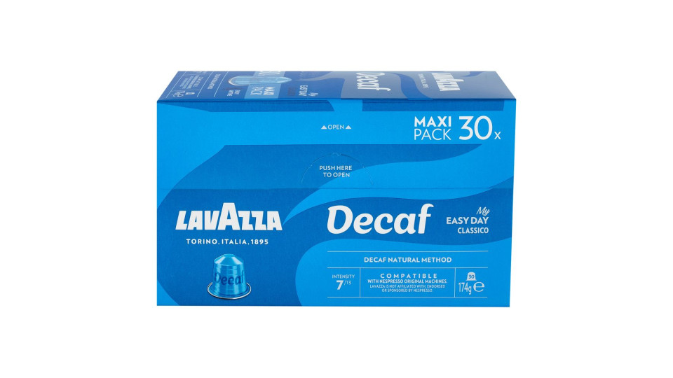 Lavazza Decaf Classico Compatible with Nespresso Original Machines 30 Capsule 174 g