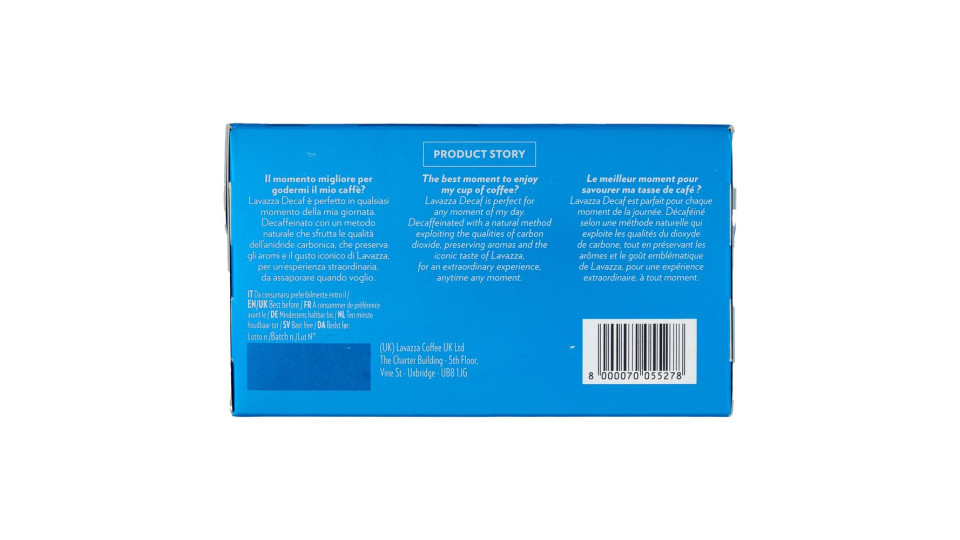 Lavazza Decaf Classico Compatible with Nespresso Original Machines 30 Capsule 174 g