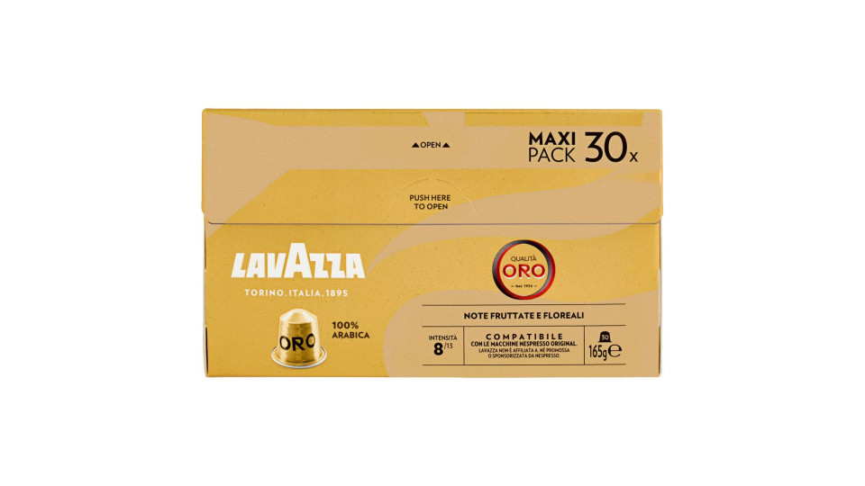 Lavazza Qualità Oro Compatibile con Nespresso Original 10 Capsule 55 g