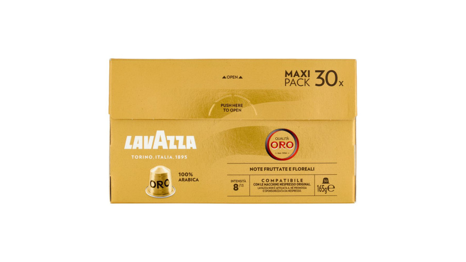 Lavazza Qualità Oro Compatibile con Nespresso Original 10 Capsule 55 g
