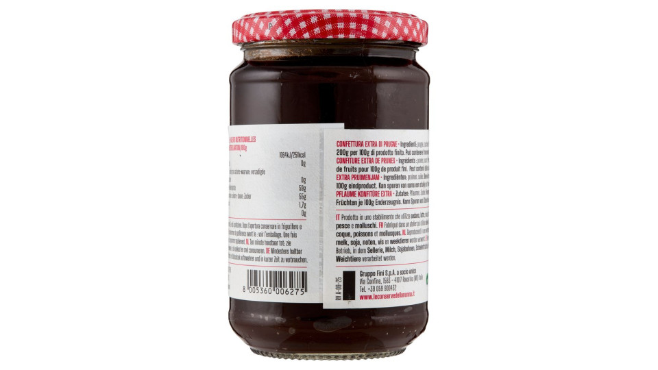 Le Conserve della Nonna Prugna dell'Emilia Romagna 340 g