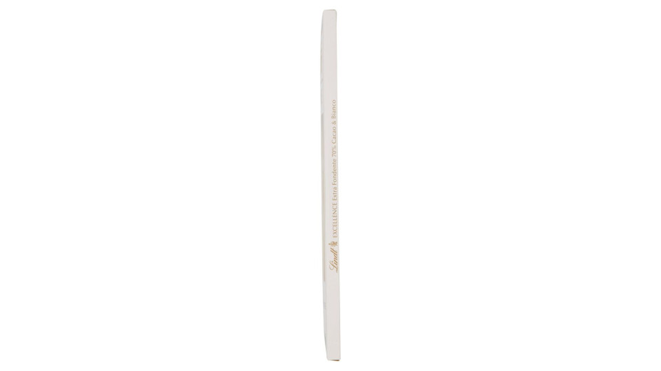 Lindt Excellence Fusion Tavoletta 2 strati cioccolato fondente 70% e bianco 100 g