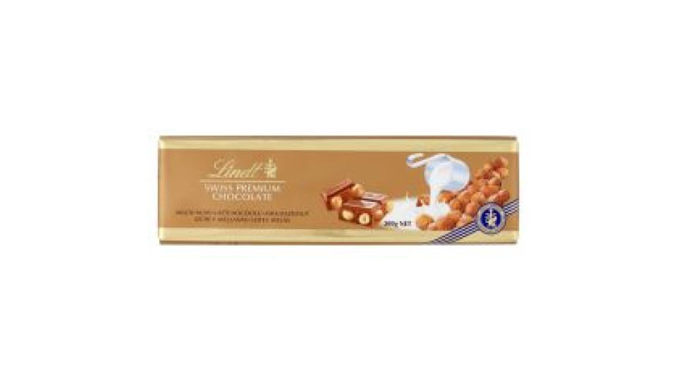 Lindt Gold Tavoletta Cioccolato al latte Maxi formato 300 g