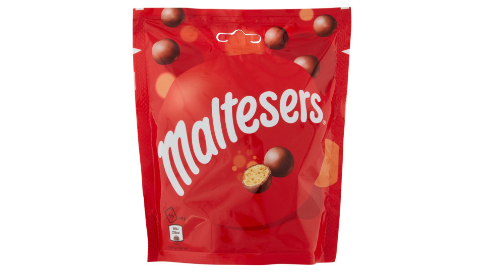 Maltesers croccanti praline al malto ricoperte di cioccolato al latte 135 g