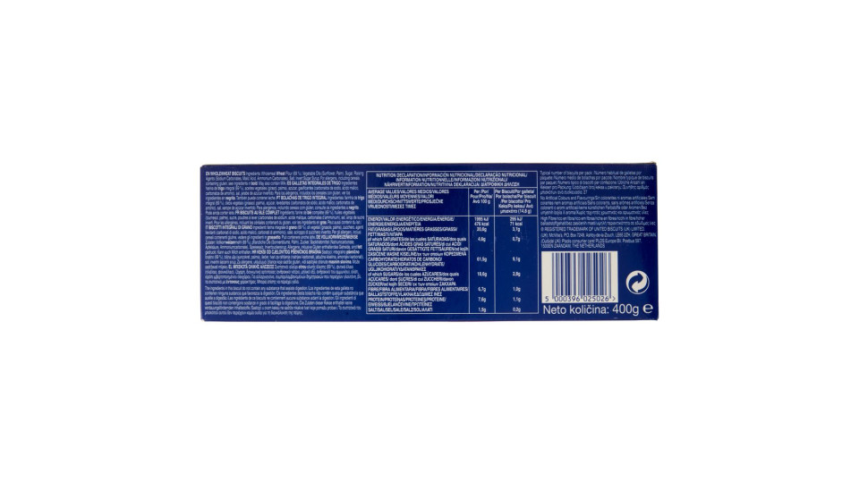 McVitie's Digestives Integrali 400 g