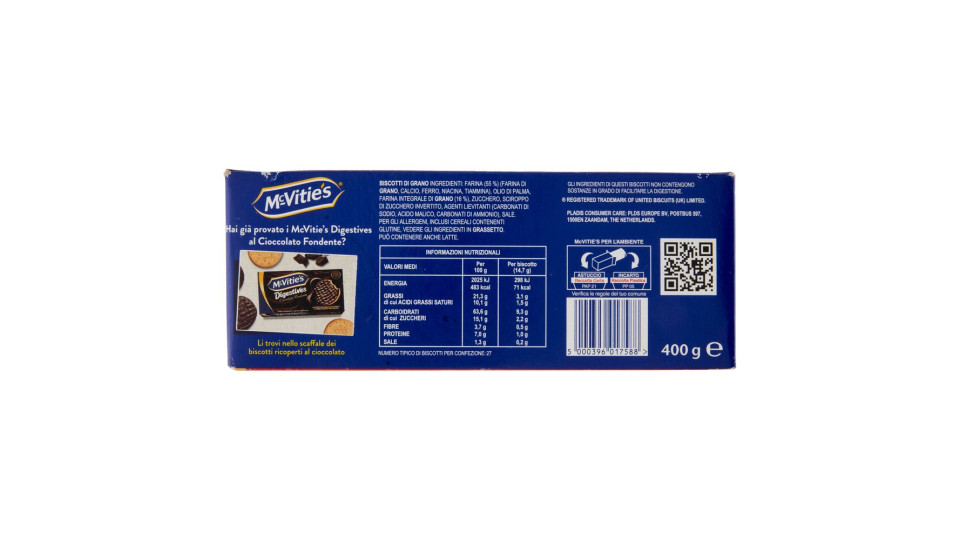 McVitie's Digestives the Original 400 g