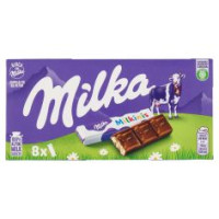 Milka Milkinis, barrette di cioccolato Milka con ripieno di crema al latte - 87,5g