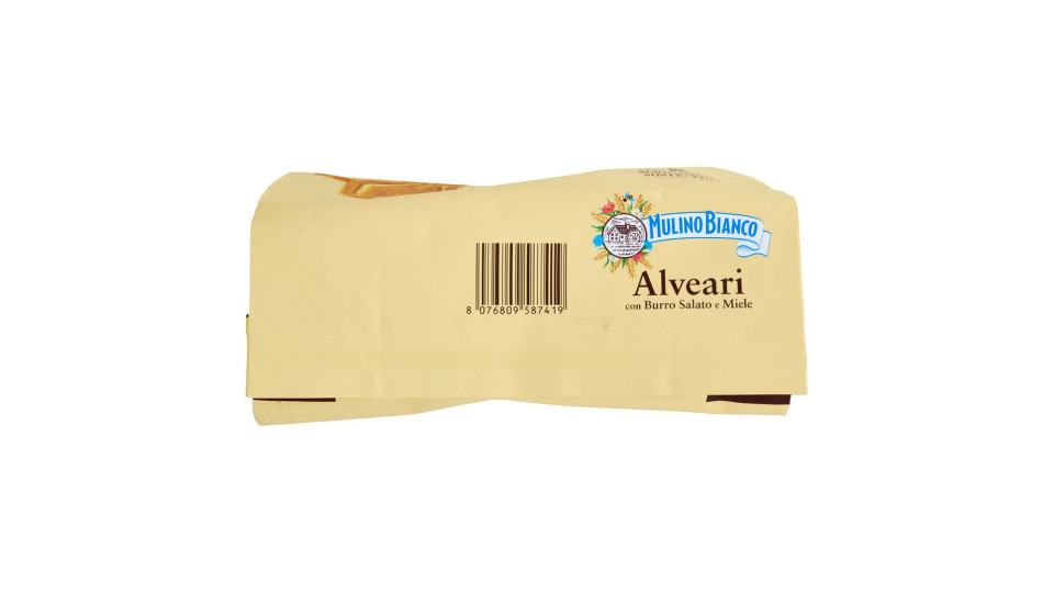 Mulino Bianco Alveari Biscotti con Burro Salato e Miele 600g