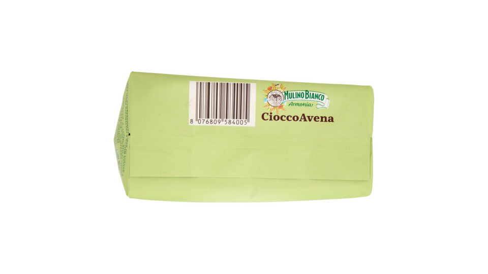 Mulino Bianco Armonia CioccoAvena Biscotti Farina Avena e Cioccolato Senza Zuccheri Aggiunti 270g