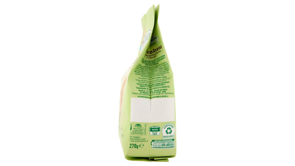 Mulino Bianco Armonia CioccoAvena Biscotti Farina Avena e Cioccolato Senza Zuccheri Aggiunti 270g
