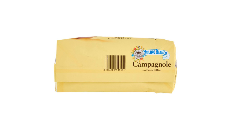 Mulino Bianco Campagnole Biscotti con Farina di Riso 1Kg